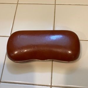 Private eyes hard plastic glasses case